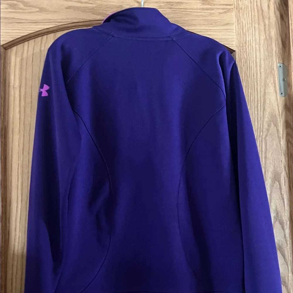 Under Armour Purple Jacket with Pink Accents - Picture 6 of 7